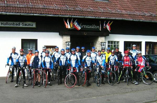 Rennradverein zu Gast